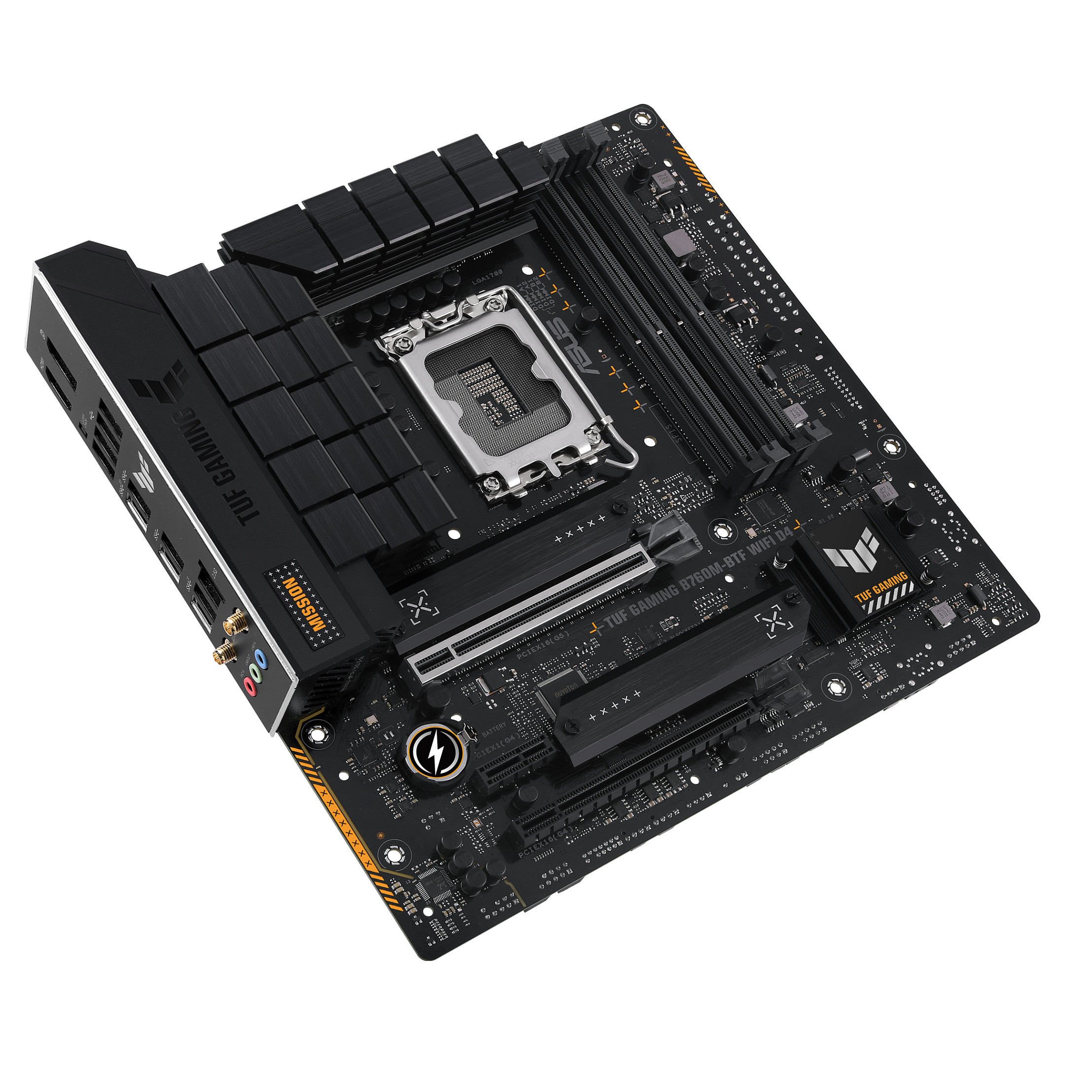 Matična ploča ASUS TUF GAMING B760M-BTF WIFI D4 (Micro-ATX, Socket Intel LGA 1700, Intel B760, WiFi)-9