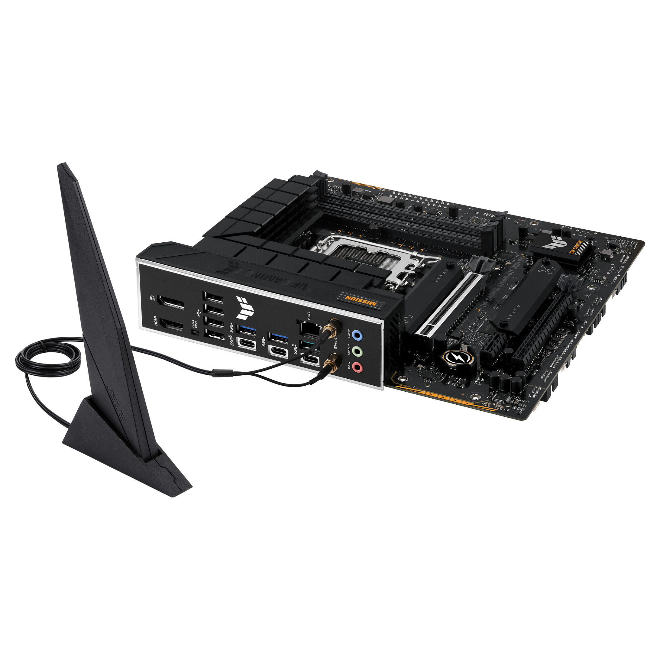 Matična ploča ASUS TUF GAMING B760M-BTF WIFI D4 (Micro-ATX, Socket Intel LGA 1700, Intel B760, WiFi)-12