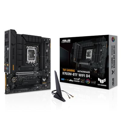 Matična ploča ASUS TUF GAMING B760M-BTF WIFI D4 (Micro-ATX, Socket Intel LGA 1700, Intel B760, WiFi)-0