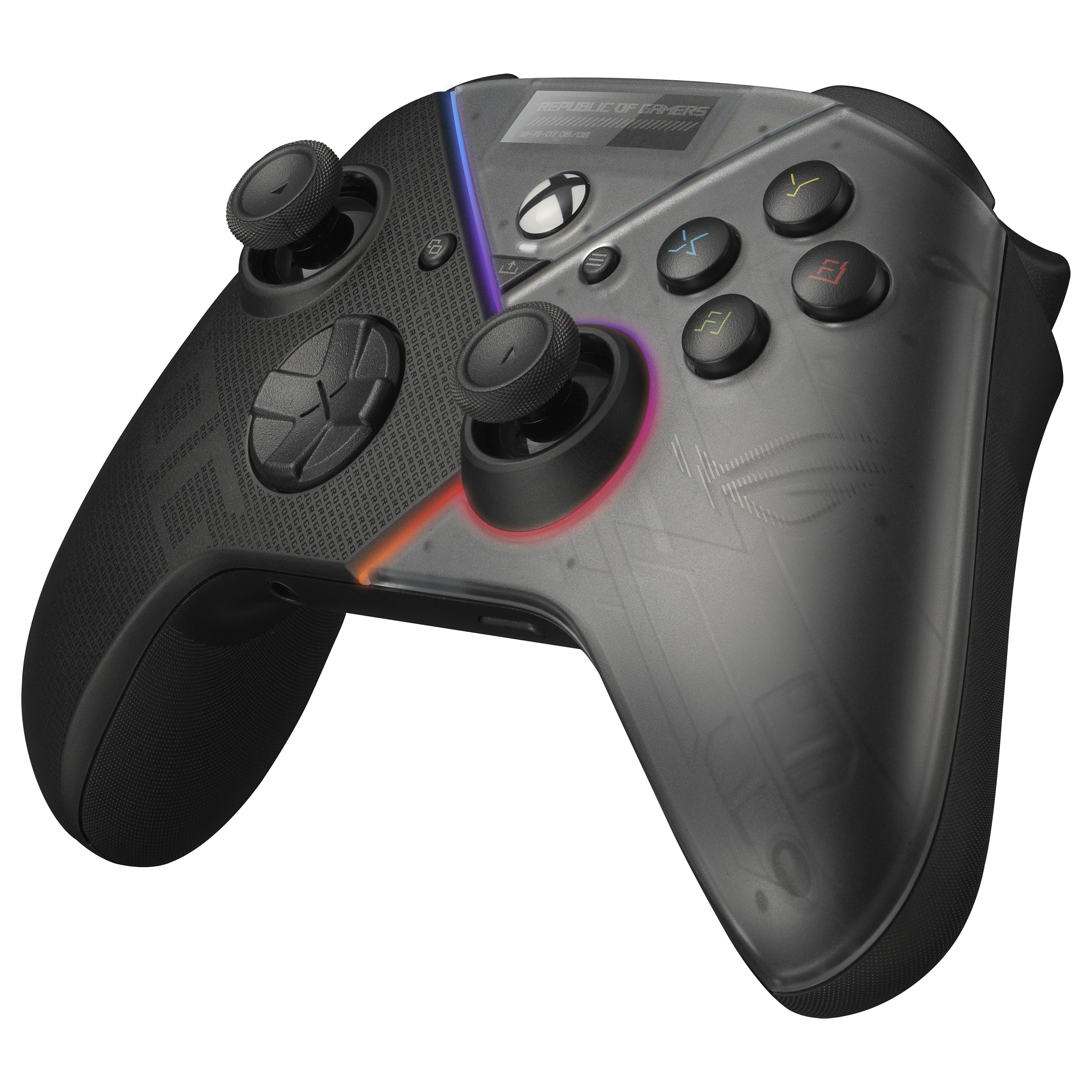 Gamepad ASUS ROG Raikiri (žičani, dva stražnja gumba, prilagodljiva zona mrtvih točaka, ugrađeni ESS DAC)-7