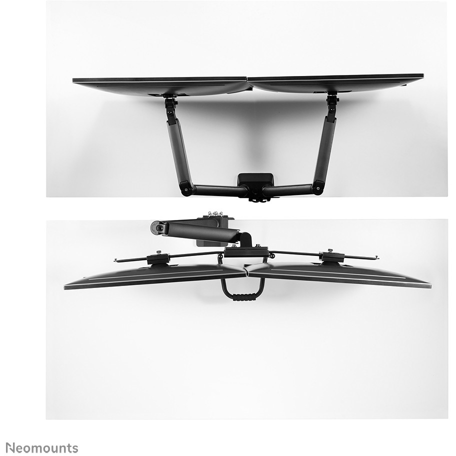 Nosač za dvostruki zaslon NEOMOUNTS Dual Display Monitor Desk Mount DS75-450BL2 crna-4