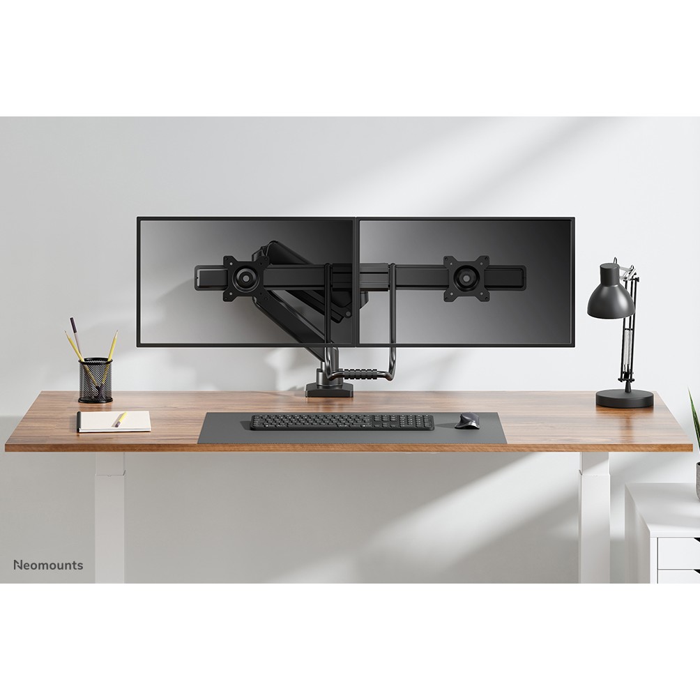 Nosač za dvostruki zaslon NEOMOUNTS Dual Display Monitor Desk Mount DS75-450BL2 crna-8