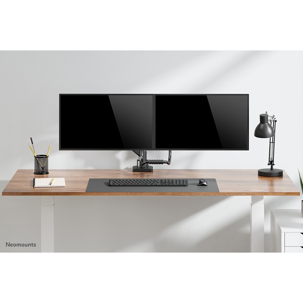 Nosač za dvostruki zaslon NEOMOUNTS Dual Display Monitor Desk Mount DS75-450BL2 crna-9