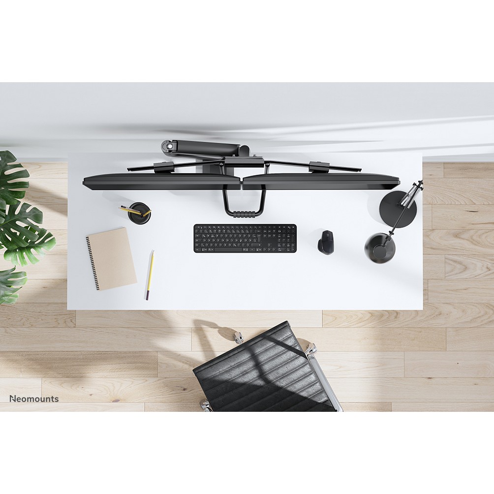 Nosač za dvostruki zaslon NEOMOUNTS Dual Display Monitor Desk Mount DS75-450BL2 crna-11