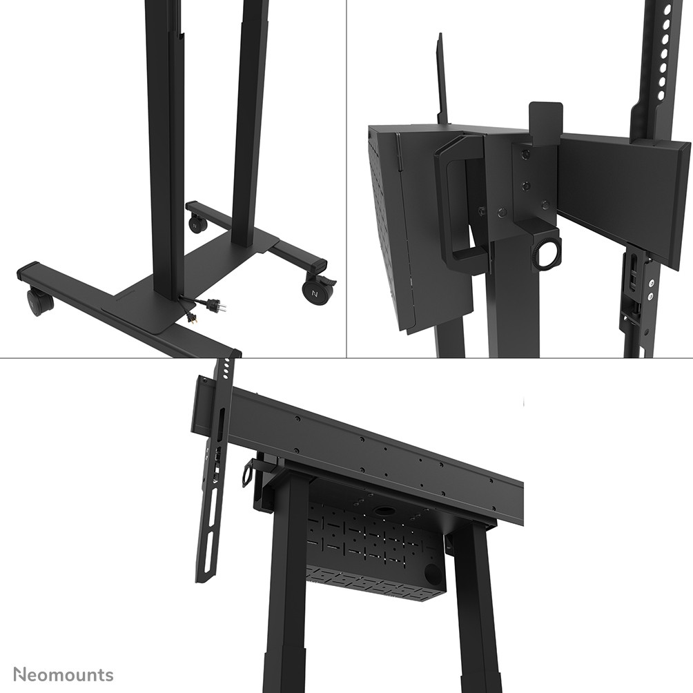 Motorni mobilni stalak NEOMOUNTS Motorised Mobile Stand FL55-875BL1 crna-21