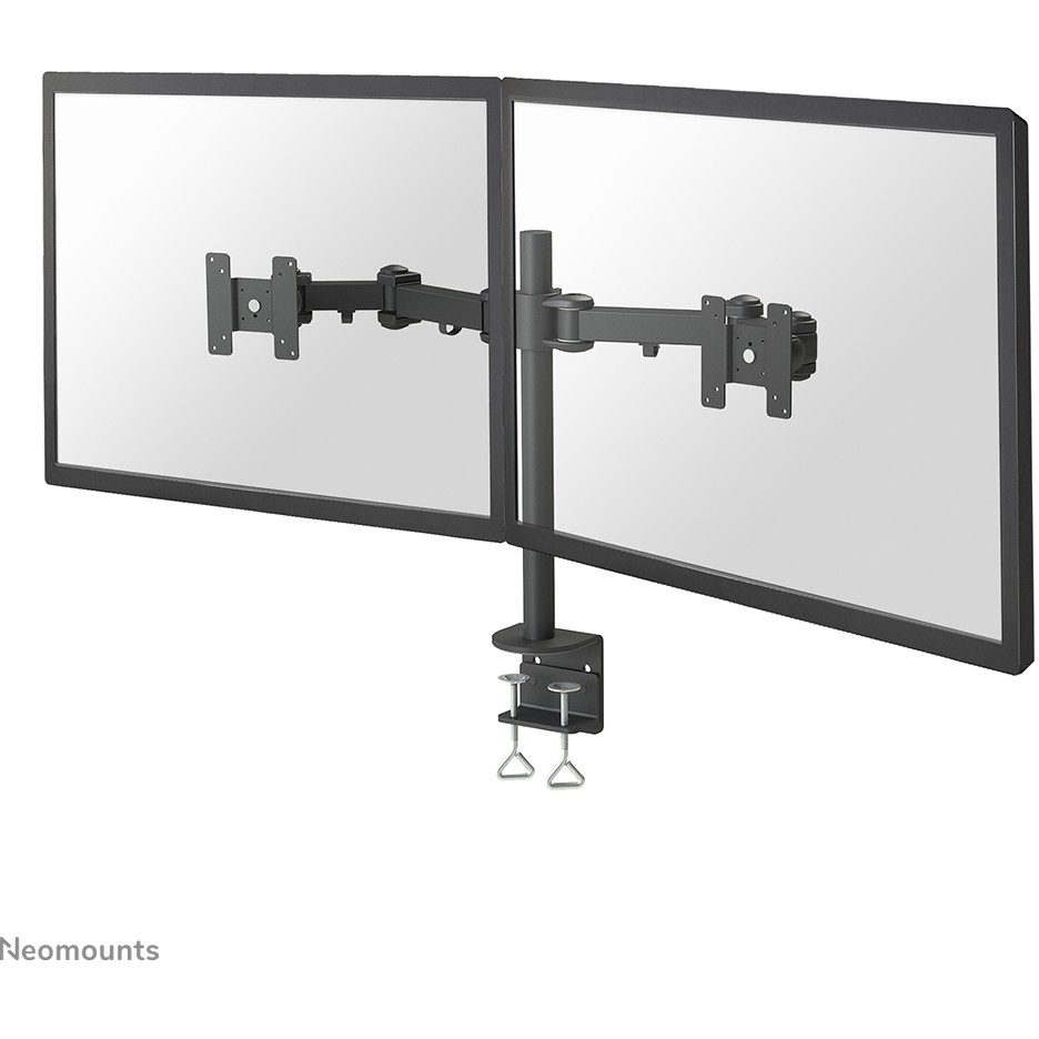 Nosač za monitor stolni NEOMOUNTS FPMA-D960D (za 2 monitora, po nosaču 10"- 27", do 8 kg, nagib 180°, zakret 180°, rotacija 360°)-9