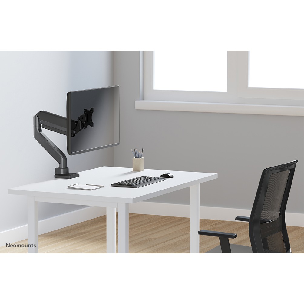 Nosač monitora stolni NEOMOUNTS DS70-450BL1 (17"- 42", do 15 kg, nagib -35° do 45°, rotacija 360°, zakret 180°)-14