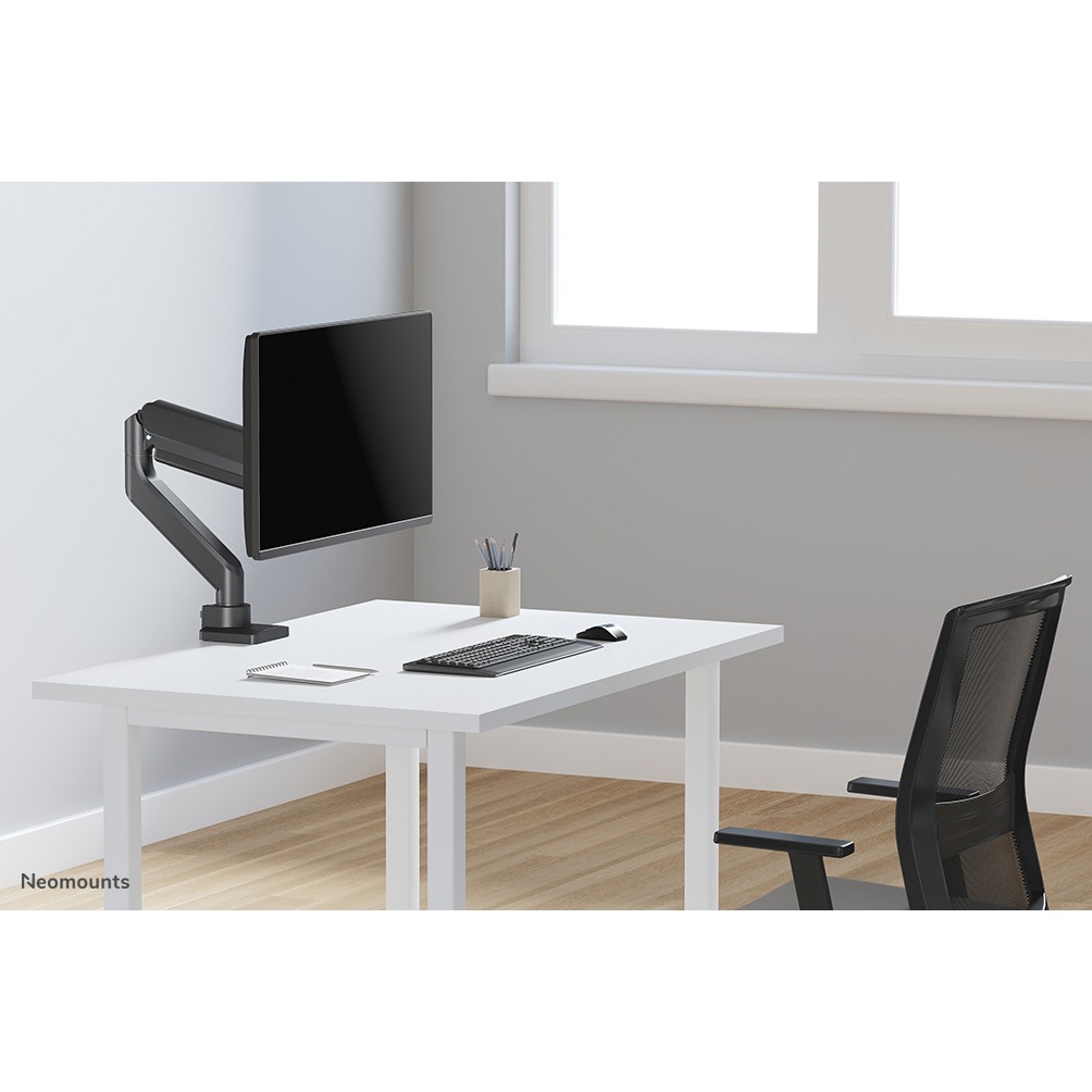 Nosač monitora stolni NEOMOUNTS DS70-450BL1 (17"- 42", do 15 kg, nagib -35° do 45°, rotacija 360°, zakret 180°)-15