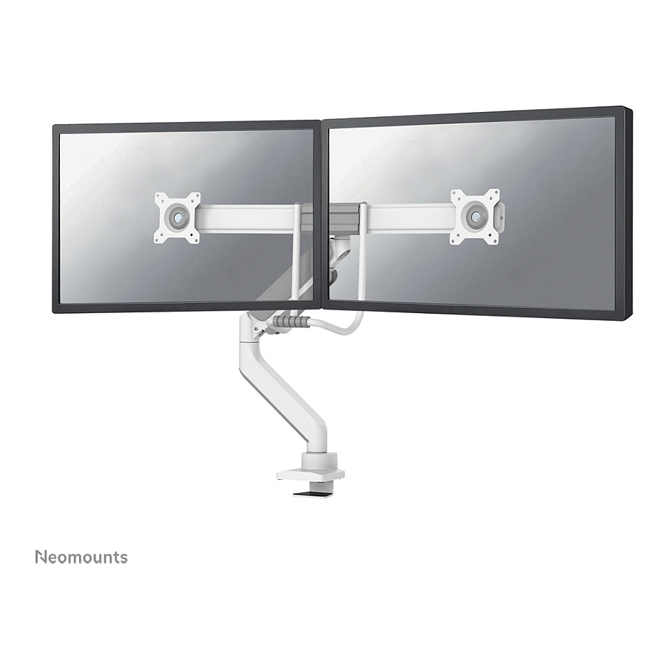 Nosač monitora stolni NEOMOUNTS DS75-450WH2 (17"- 32", do 8 kg, za 2 LCD zaslona)-14