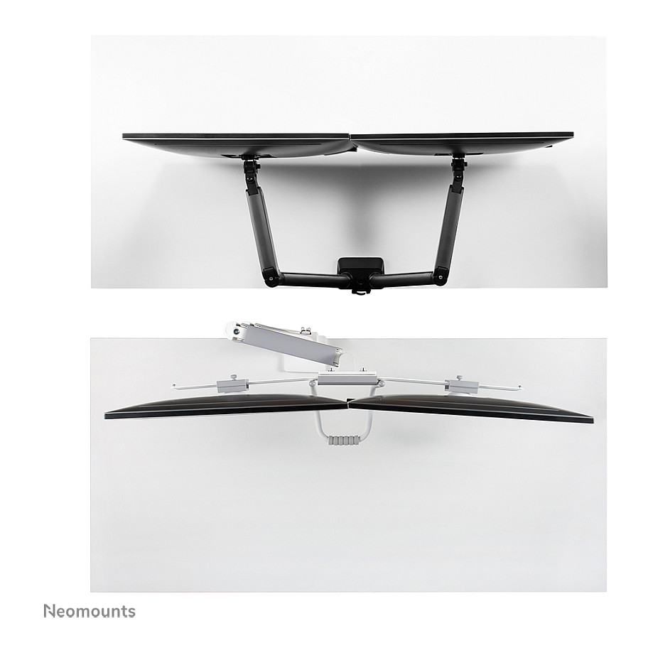 Nosač monitora stolni NEOMOUNTS DS75-450WH2 (17"- 32", do 8 kg, za 2 LCD zaslona)-16