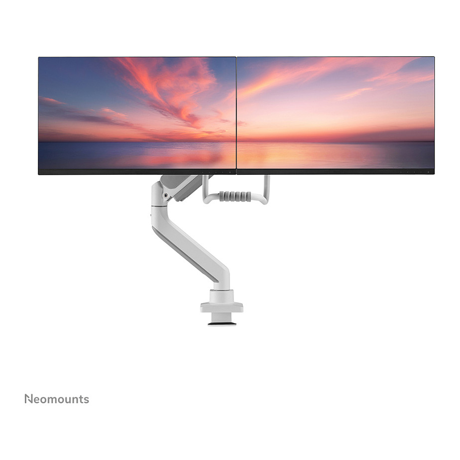 Nosač monitora stolni NEOMOUNTS DS75-450WH2 (17"- 32", do 8 kg, za 2 LCD zaslona)-19