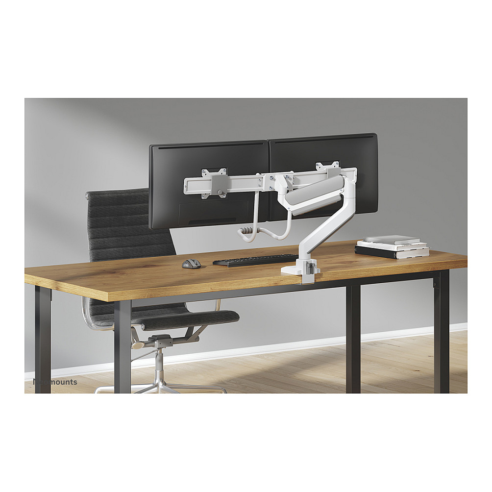 Nosač monitora stolni NEOMOUNTS DS75-450WH2 (17"- 32", do 8 kg, za 2 LCD zaslona)-22