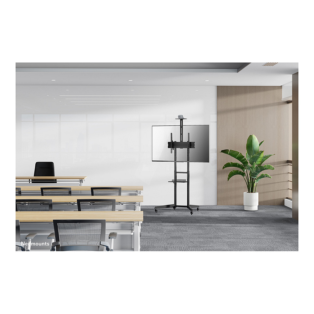 Stalak za TV podni prijenosni NEOMOUNTS FL50-550BL1 (37"- 70", do 50 kg, nagib 17°, 4 visine, za ravan panel)-45