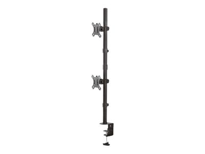 Nosač za monitor stolni NEOMOUNTS FPMA-D550DV (10"- 32", do 12 kg, nagib 90°, rotacija 360°, zakret 180°, za 2 monitora)-0