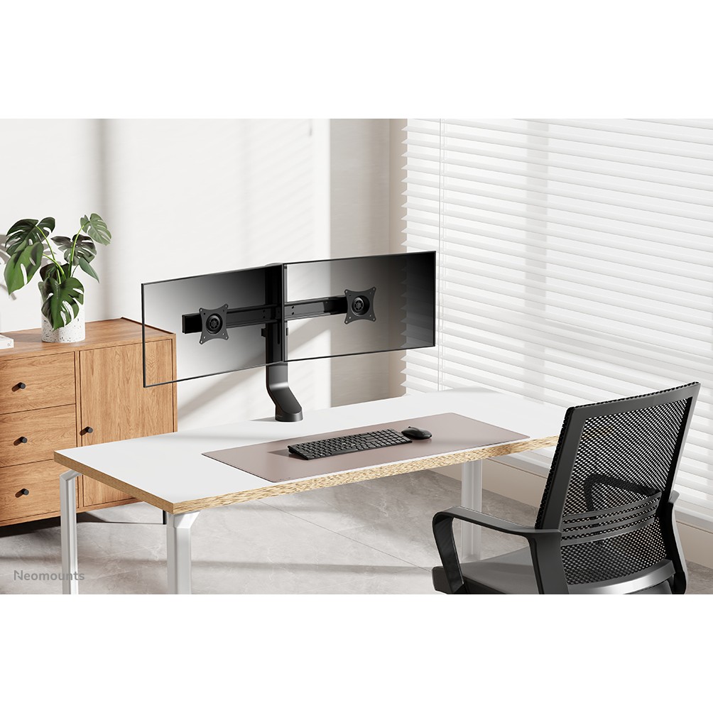 Dvostruki nosač za monitor NEWSTAR FPMA-D860D (crna)-19