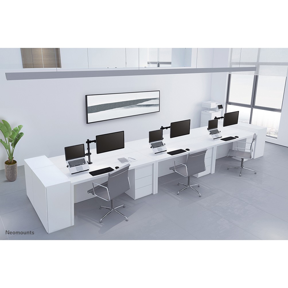 Nosač monitora NEOMOUNTS FPMA-D550NOTEBOOK (puni pokret, sa stalkom za laptop) crni-12
