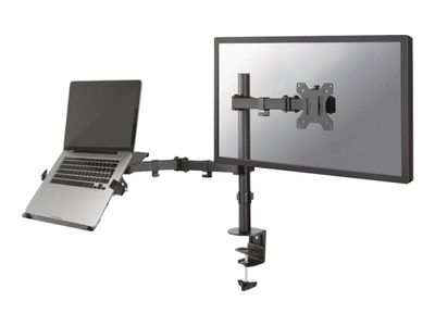 Nosač monitora NEOMOUNTS FPMA-D550NOTEBOOK (puni pokret, sa stalkom za laptop) crni