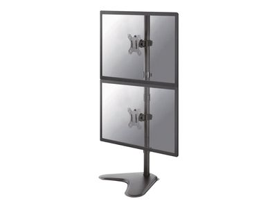 Neomounts FPMA-D550DDV stand - for 2 LCD displays - crna-1