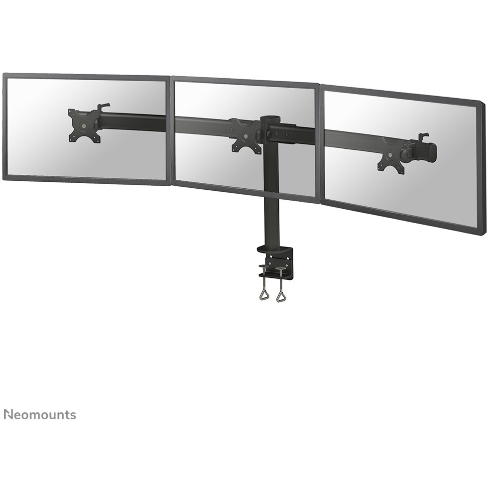 Nosač za monitor stolni NEOMOUNTS FPMA-D700D3 (za 3 monitora, po nosaču 10"- 27", do 8 kg, nagib 90°, rotacija 360°, zakret 103°)-7
