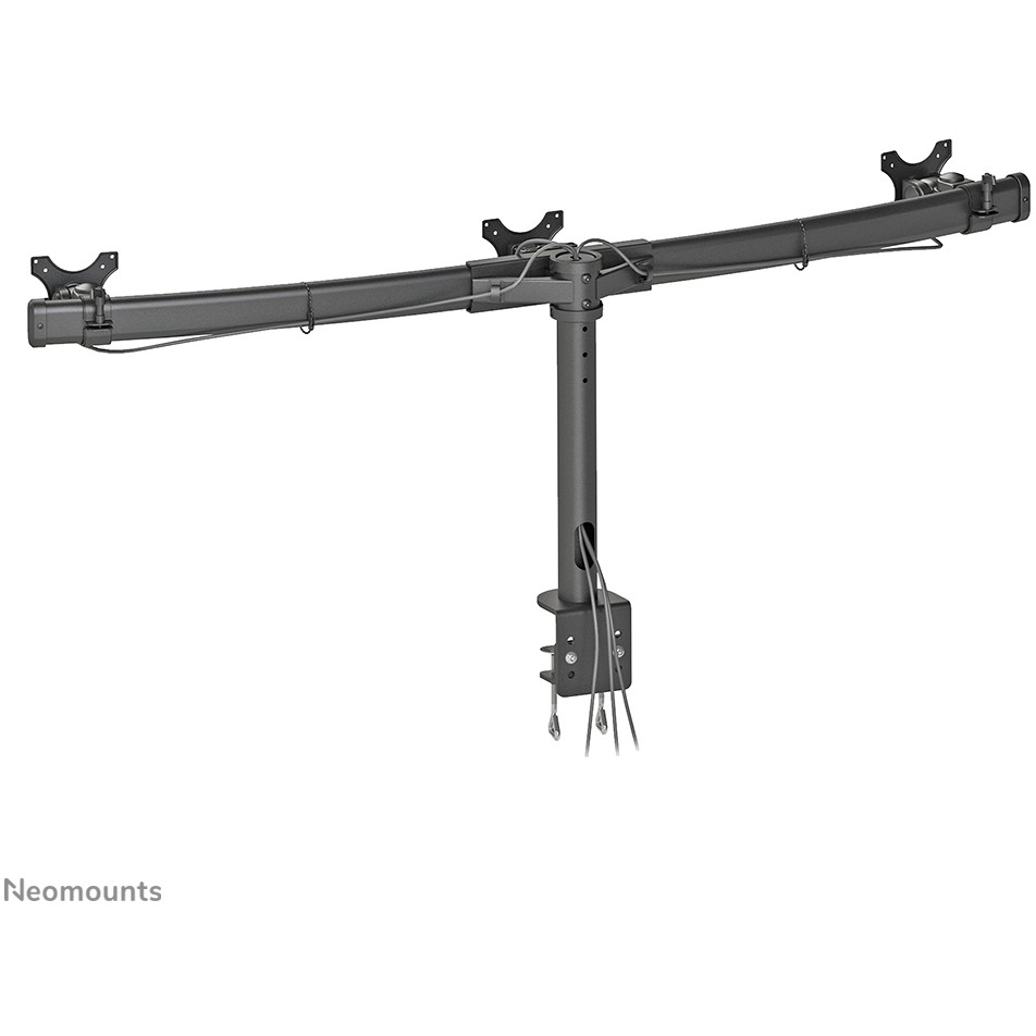 Nosač za monitor stolni NEOMOUNTS FPMA-D700D3 (za 3 monitora, po nosaču 10"- 27", do 8 kg, nagib 90°, rotacija 360°, zakret 103°)-17