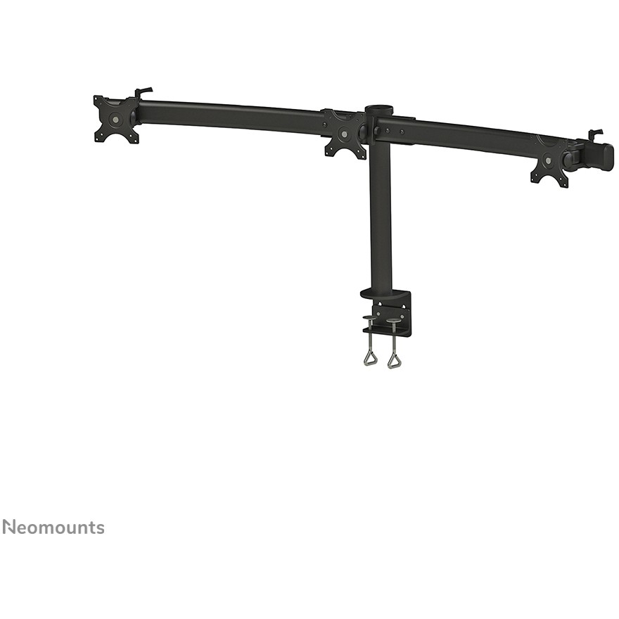 Nosač za monitor stolni NEOMOUNTS FPMA-D700D3 (za 3 monitora, po nosaču 10"- 27", do 8 kg, nagib 90°, rotacija 360°, zakret 103°)-10
