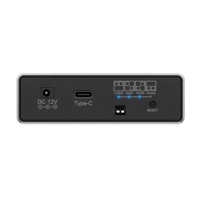 Kućište za diskove ICY BOX IB-RD2253-C31 (2x 2.5" SATA, USB-C 3.1 Gen 2, RAID)-3