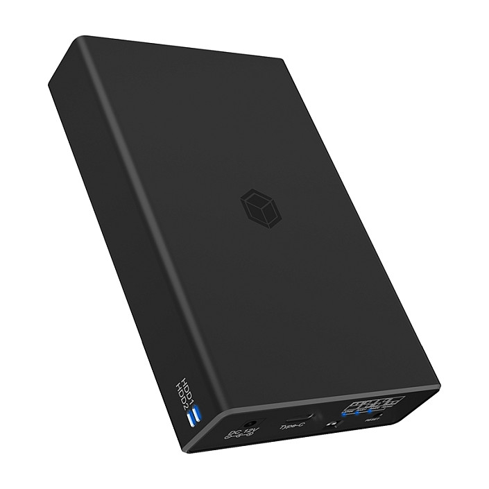 Kućište za diskove ICY BOX IB-RD2253-C31 (2x 2.5" SATA, USB-C 3.1 Gen 2, RAID)-6