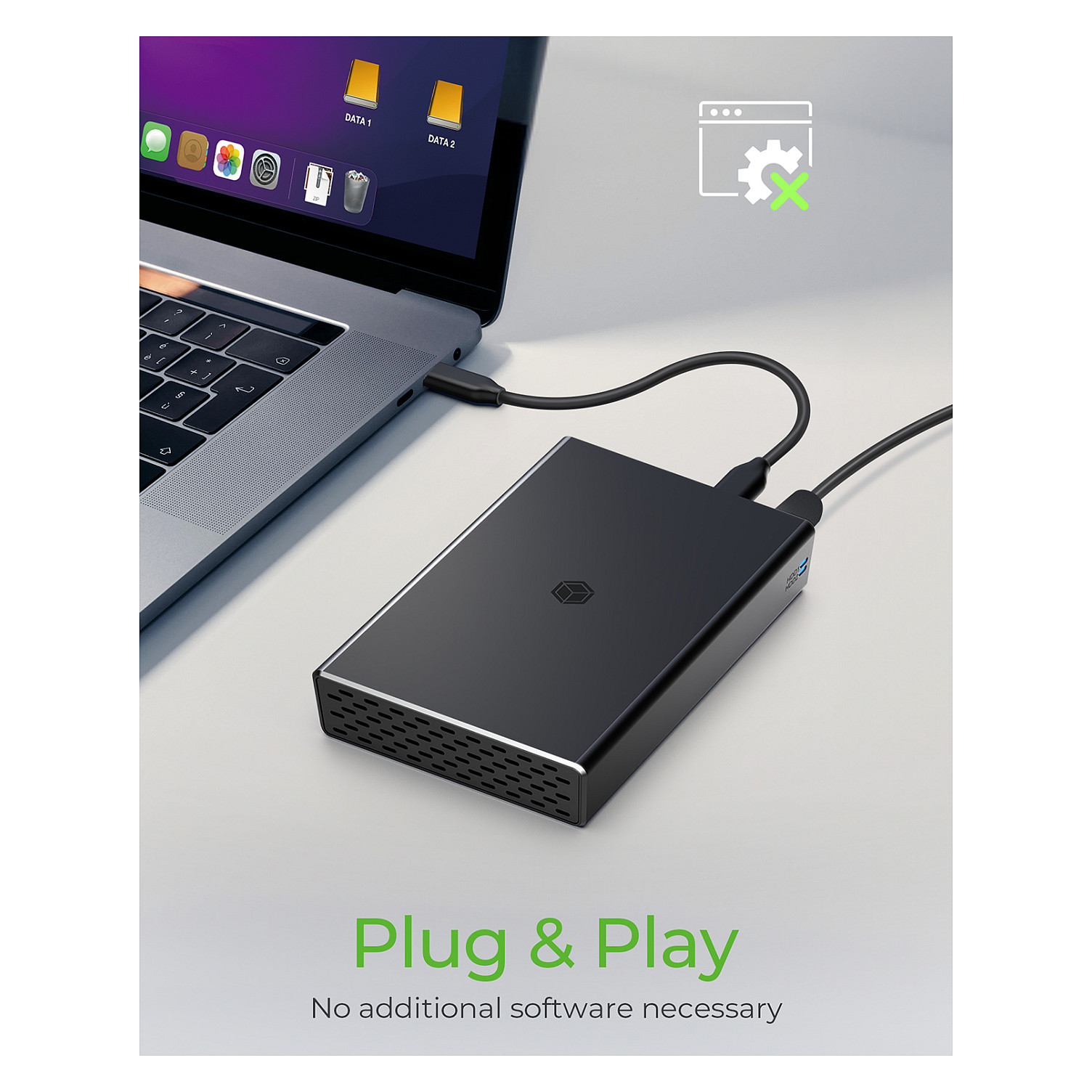 Kućište za diskove ICY BOX IB-RD2253-C31 (2x 2.5" SATA, USB-C 3.1 Gen 2, RAID)-9