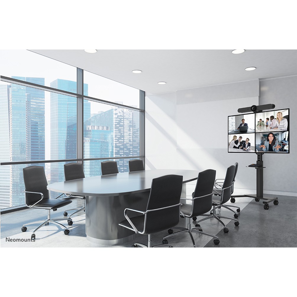 Kolica NEOMOUNTS Select (za ravan panel) crna-21