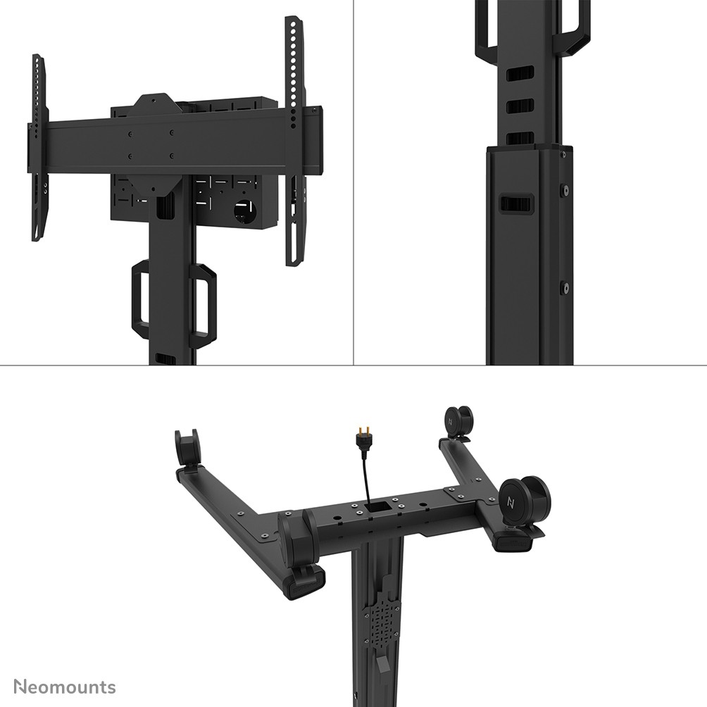 Kolica NEOMOUNTS Select (za ravan panel) crna-30