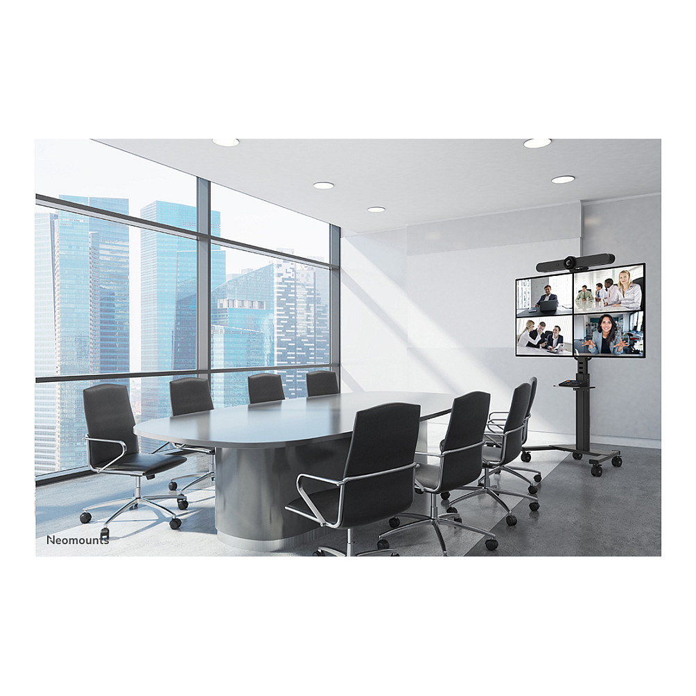 Kolica NEOMOUNTS Select (za ravan panel) crna-48