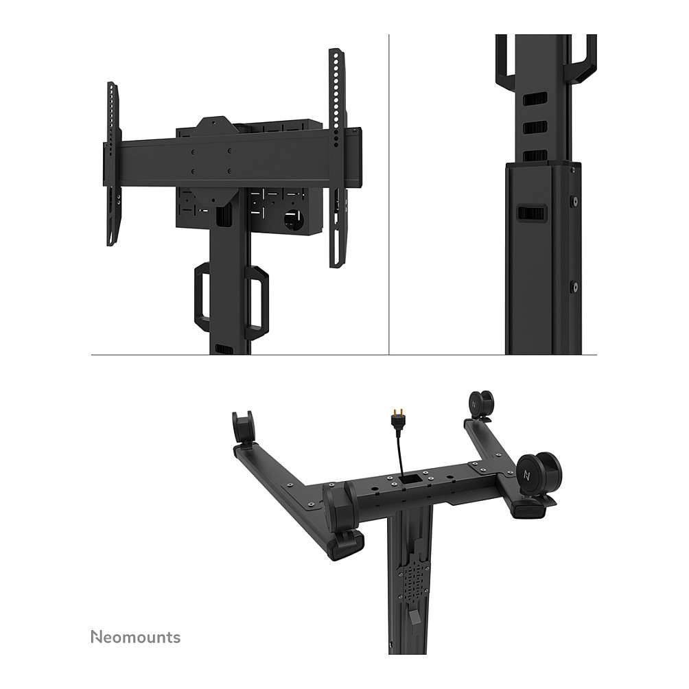 Kolica NEOMOUNTS Select (za ravan panel) crna-39