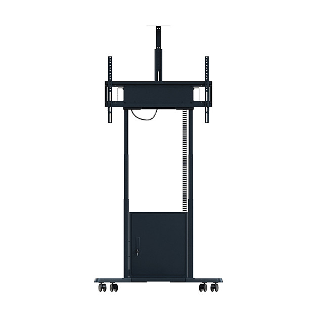 Kolica za zaslon HAGOR HP Twin Lift M-B (55"-86"), motorizirana, crna boja-5