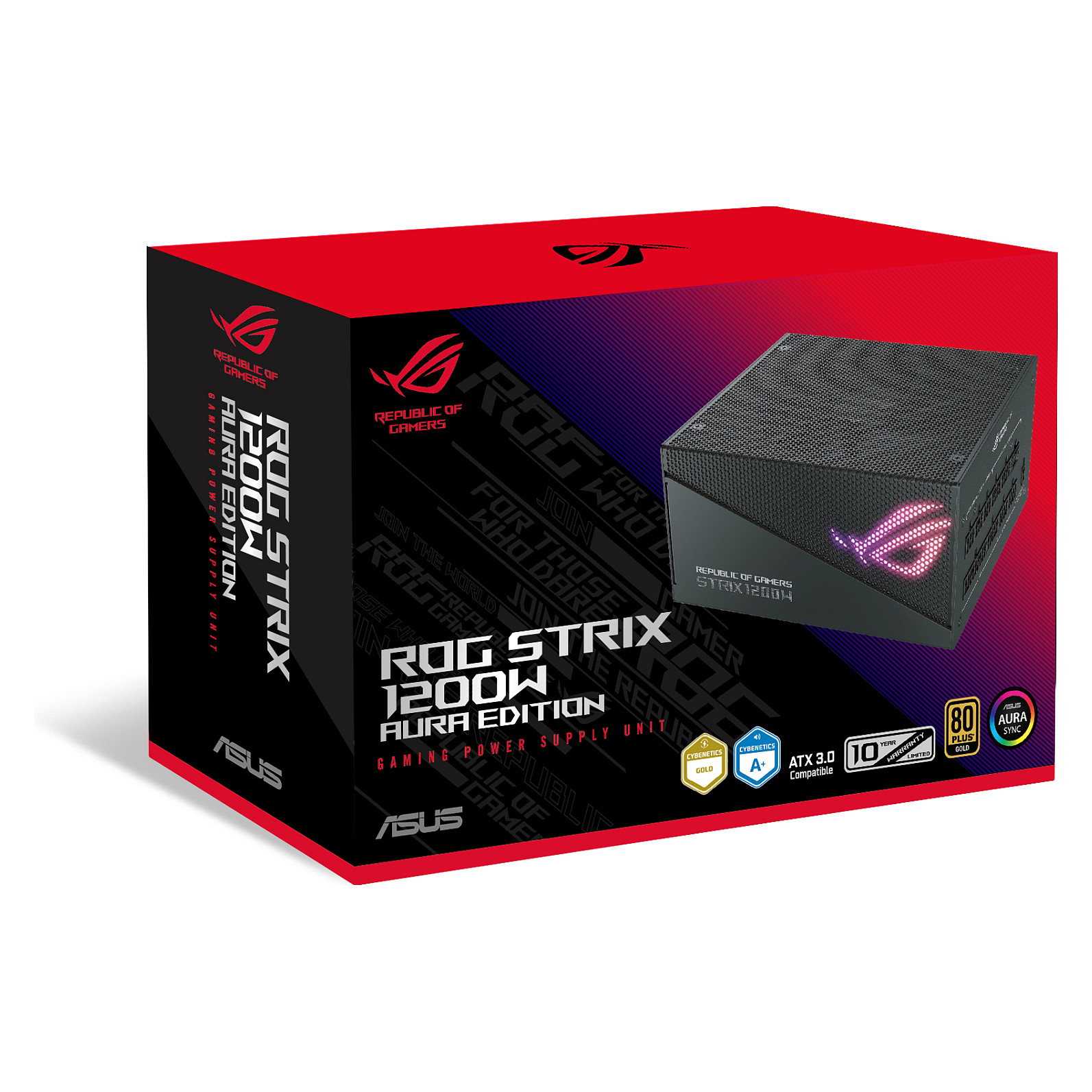 Napajanje ASUS ROG Strix 1200W Gold Aura Edition, 80+ Gold, ATX 3.0-15