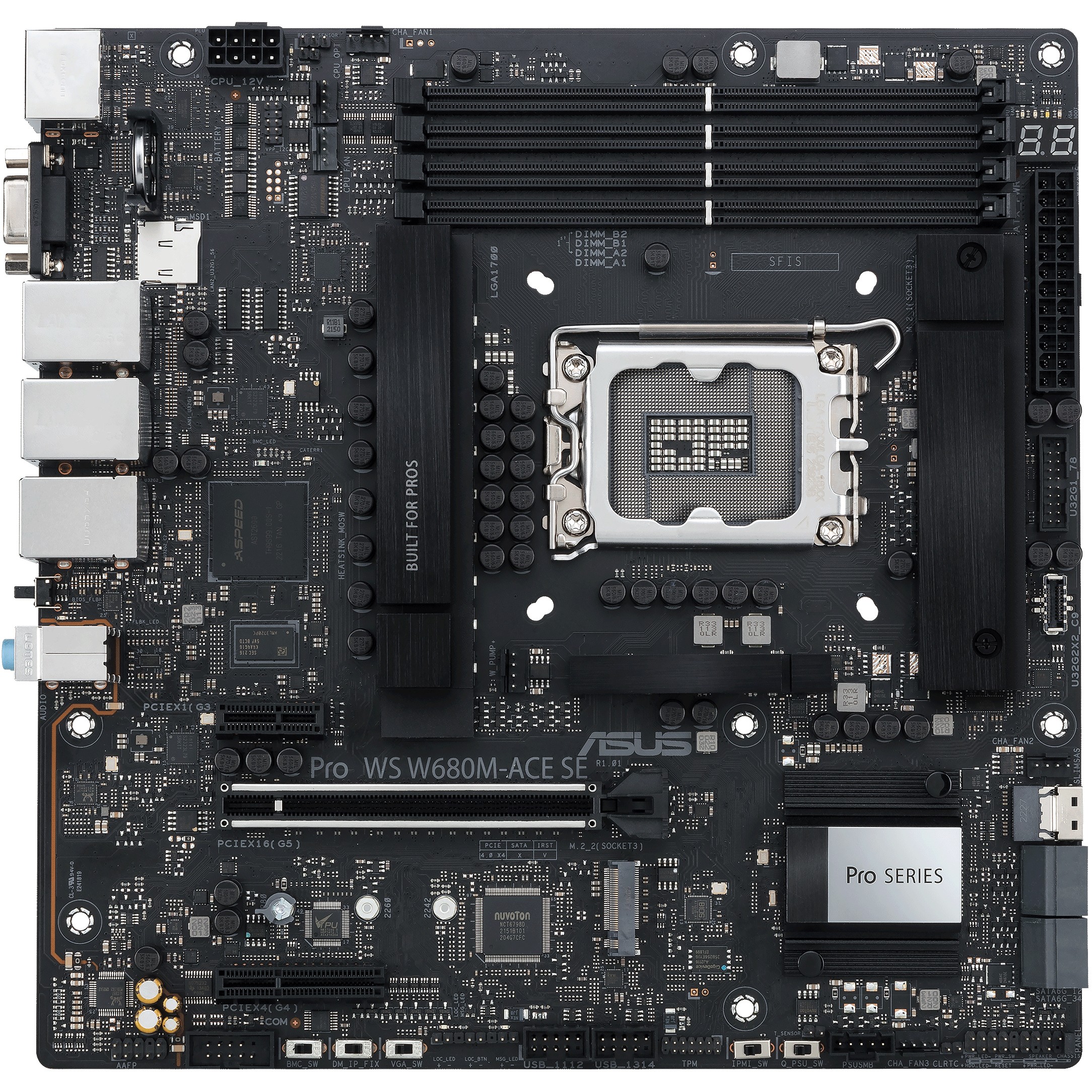 Matična ploča ASUS PRO WS W680M-ACE SE (Intel 1700)-1