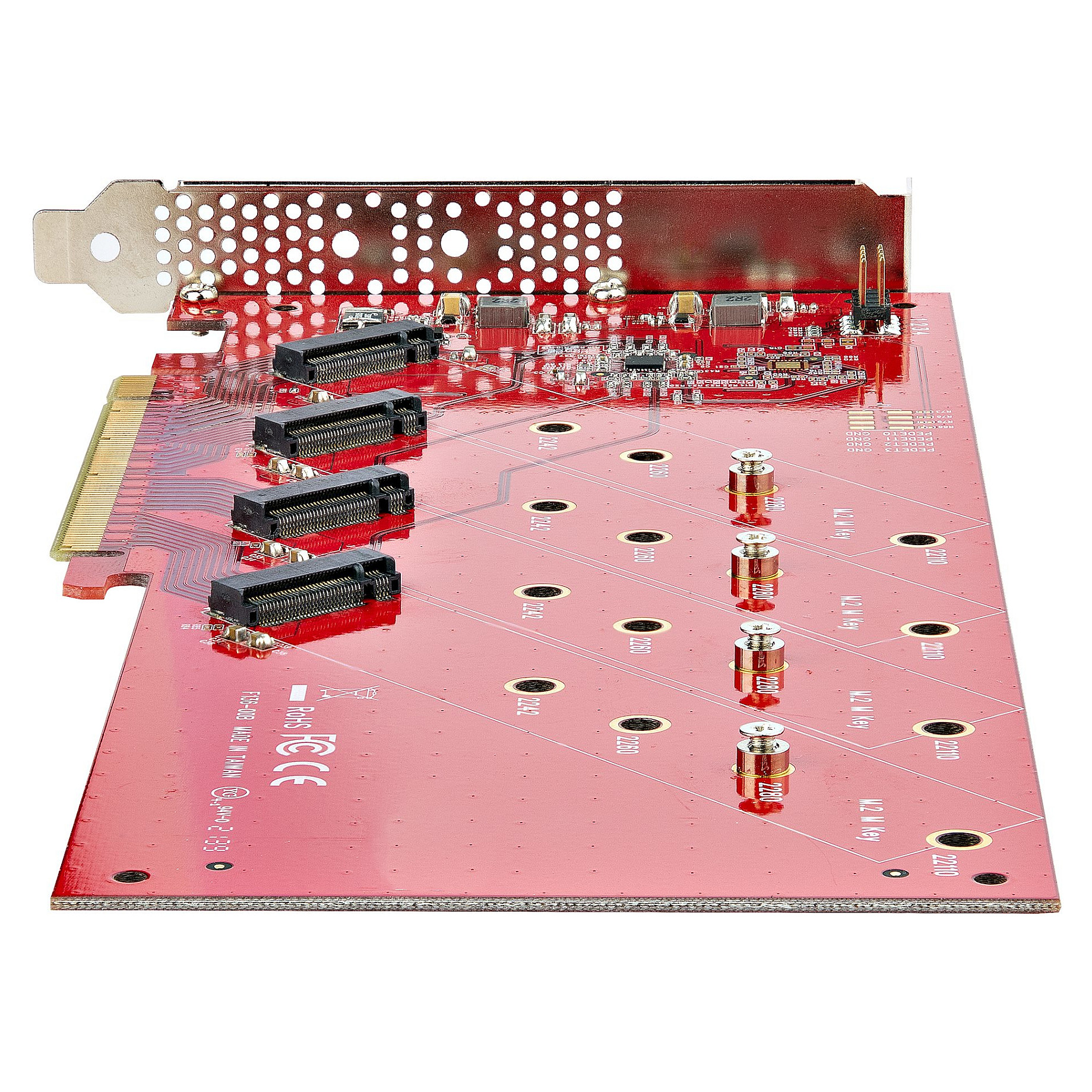PCIe Adapter STARTECH.COM PEX8M2E4, Quad M.2 NVMe SSD, PCI Express 4.0 x16-11