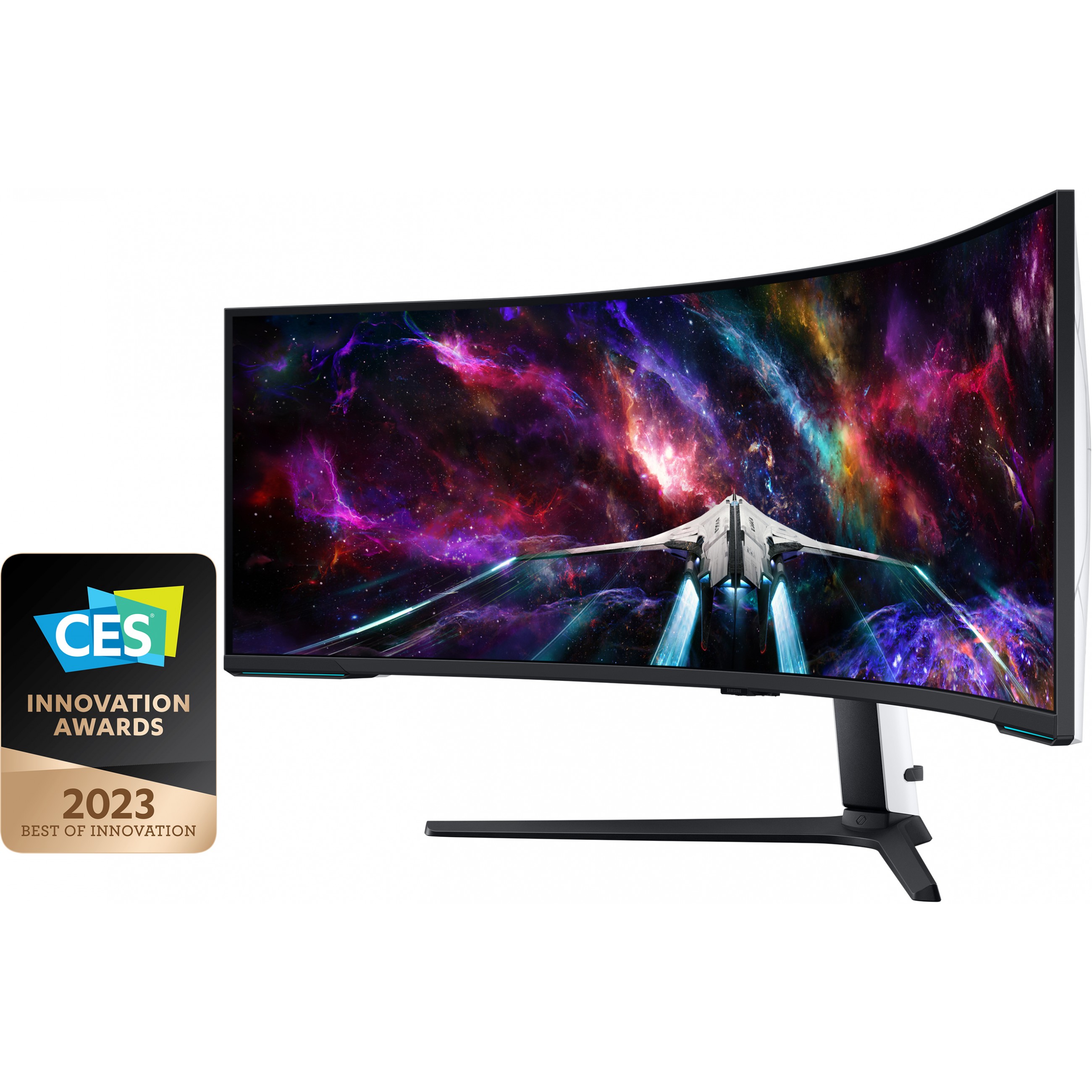 Gaming monitor SAMSUNG Odyssey Neo G9 LS57CG954NUXEN (57", 7680 x 2160, QLED, 240Hz, VA, zakrivljeni)-21
