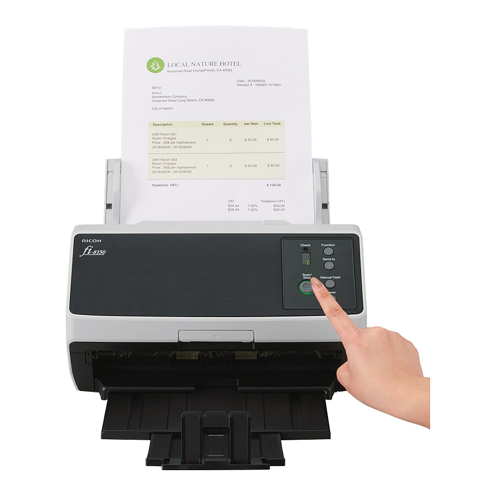 Dokumentni skener RICOH fi 8150 (stolni, Gigabit LAN, USB 3.2 Gen 1)-9