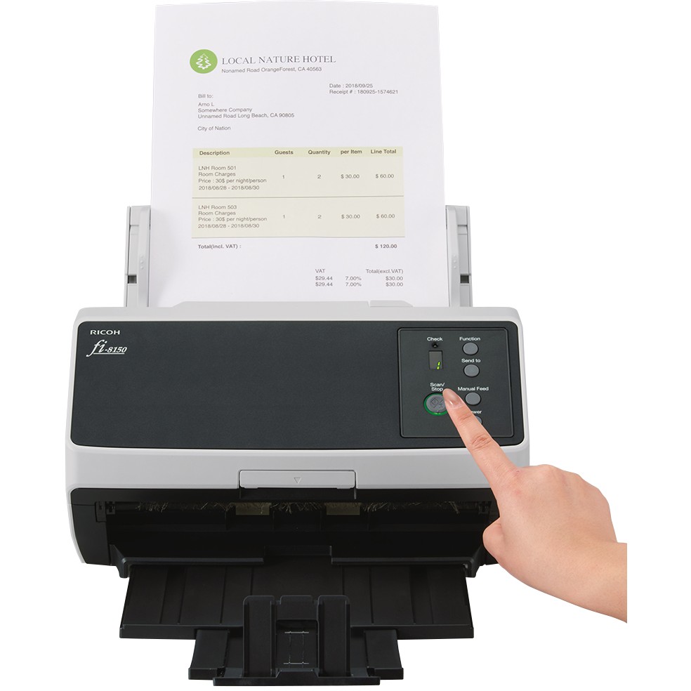 Dokumentni skener RICOH fi 8150 (stolni, Gigabit LAN, USB 3.2 Gen 1)-2