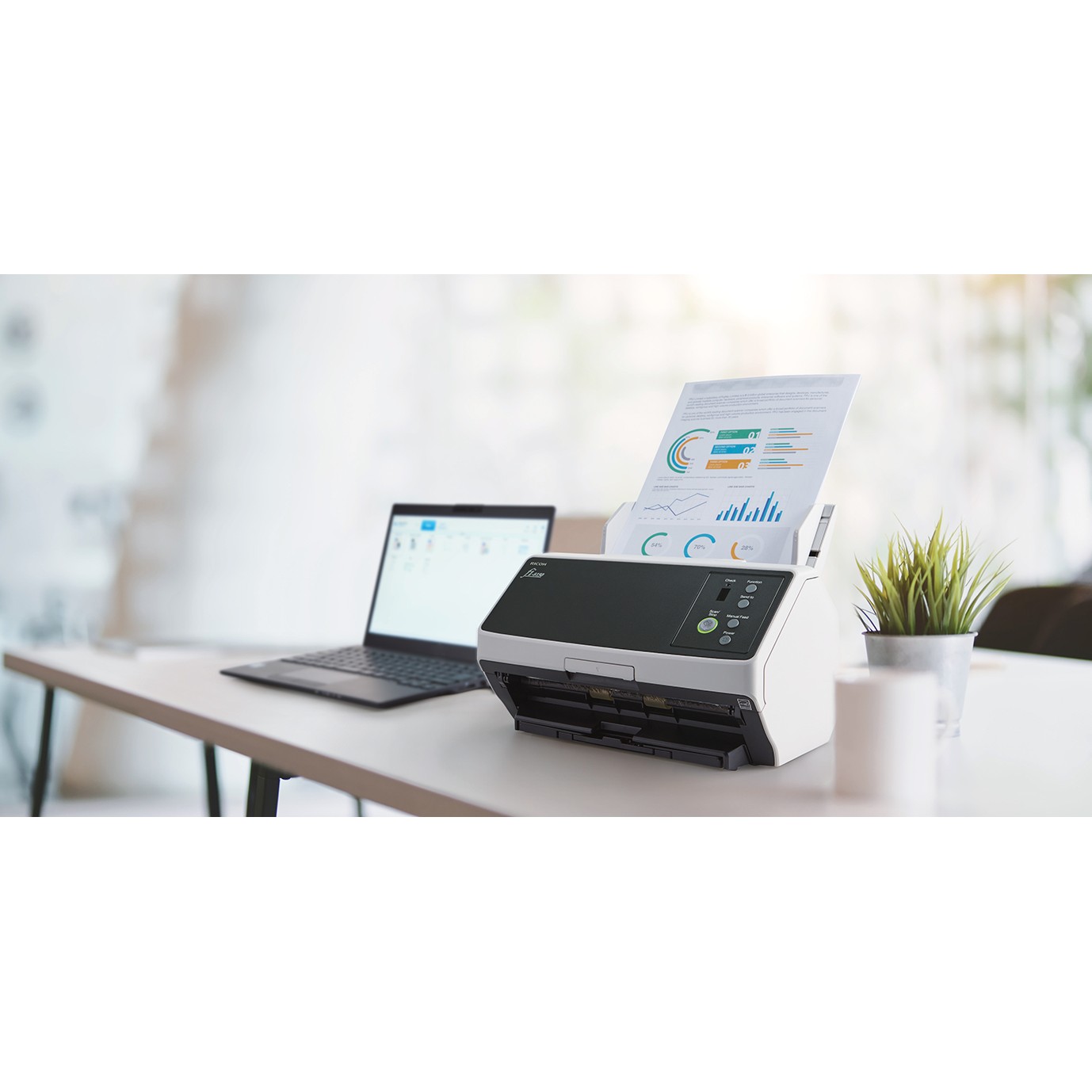 Dokumentni skener RICOH fi 8150 (stolni, Gigabit LAN, USB 3.2 Gen 1)-8