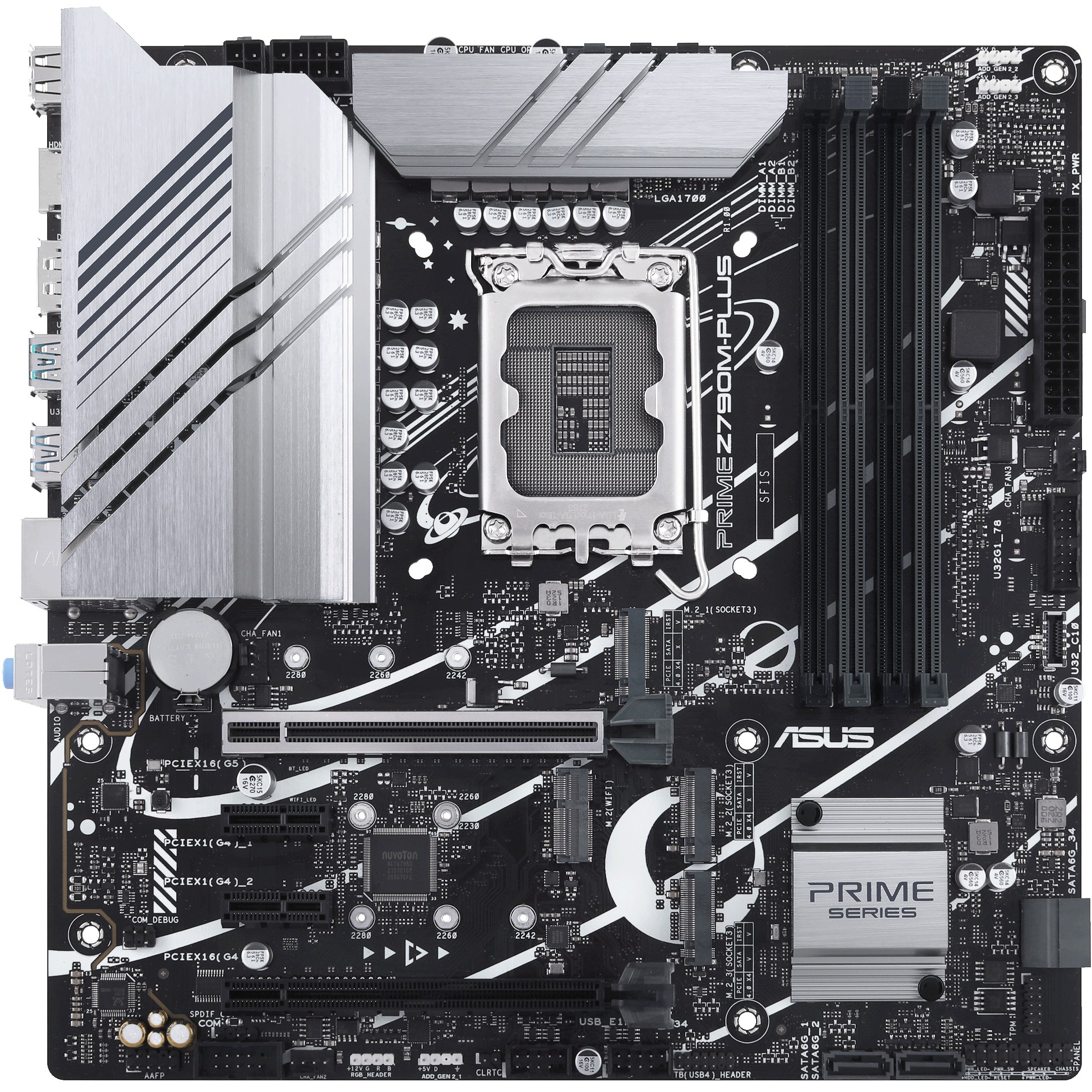 Matična ploča ASUS Intel 1700 PRIME Z790M-PLUS D5 (LGA1700 Socket, Micro ATX, Intel Z790, DDR5)-7