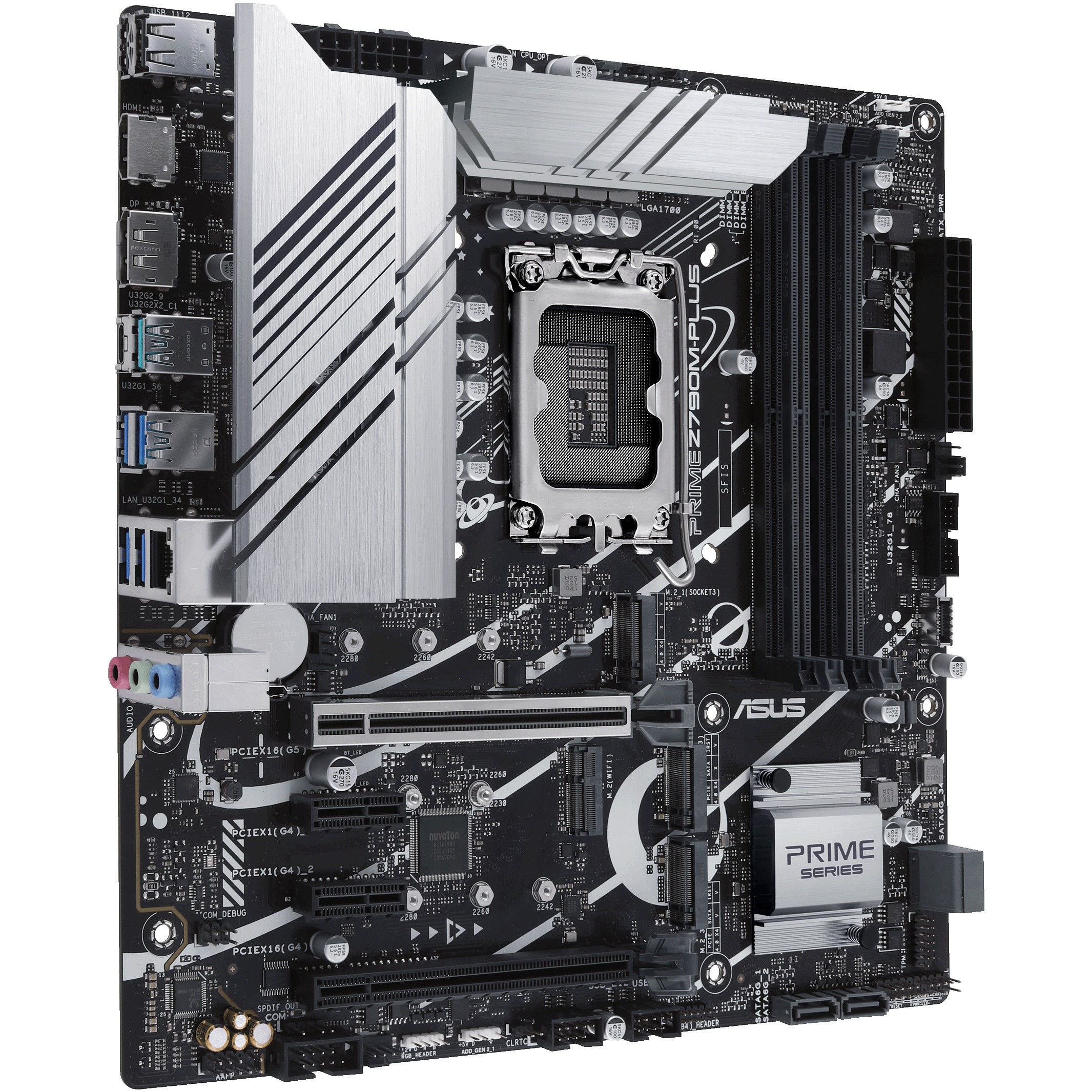 Matična ploča ASUS Intel 1700 PRIME Z790M-PLUS D5 (LGA1700 Socket, Micro ATX, Intel Z790, DDR5)-8