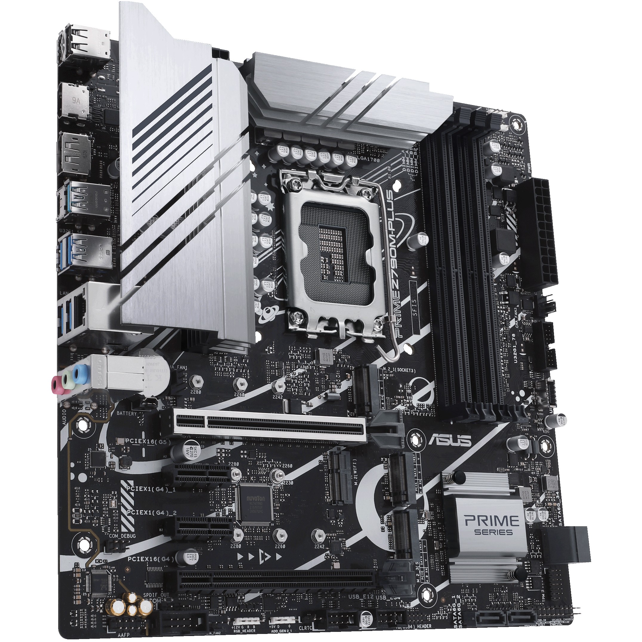 Matična ploča ASUS Intel 1700 PRIME Z790M-PLUS D5 (LGA1700 Socket, Micro ATX, Intel Z790, DDR5)-9