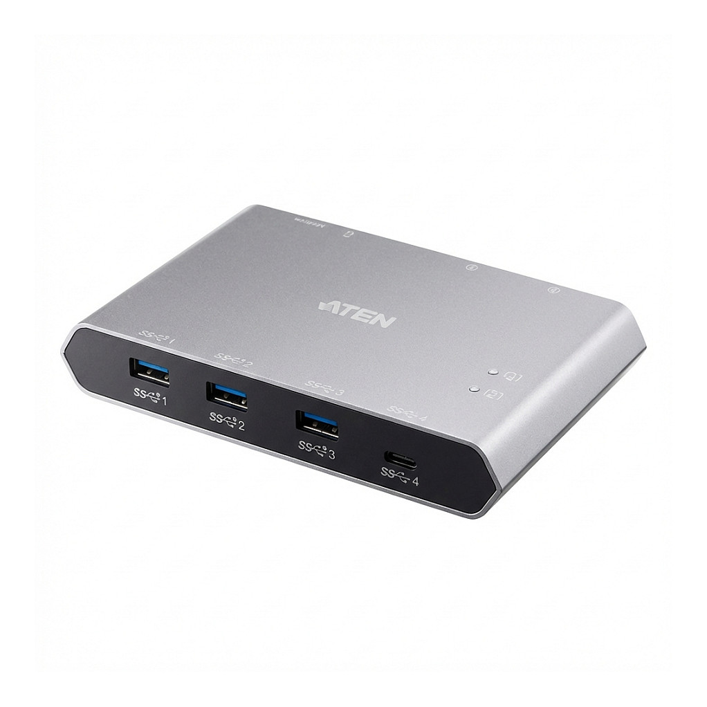 Preklopnik za dijeljenje USB periferije ATEN US3342 (2x USB-C na 4x USB-A, Power Delivery 85W)-6