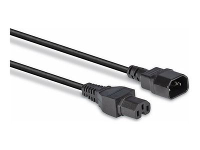 Produžni kabel za napajanje LINDY Hot Condition Type (IEC 60320 C14 do IEC 60320 C15, 2 m)-0