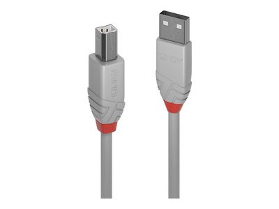 USB kabel LINDY Anthra Line, USB-A na USB-B, 5m-0