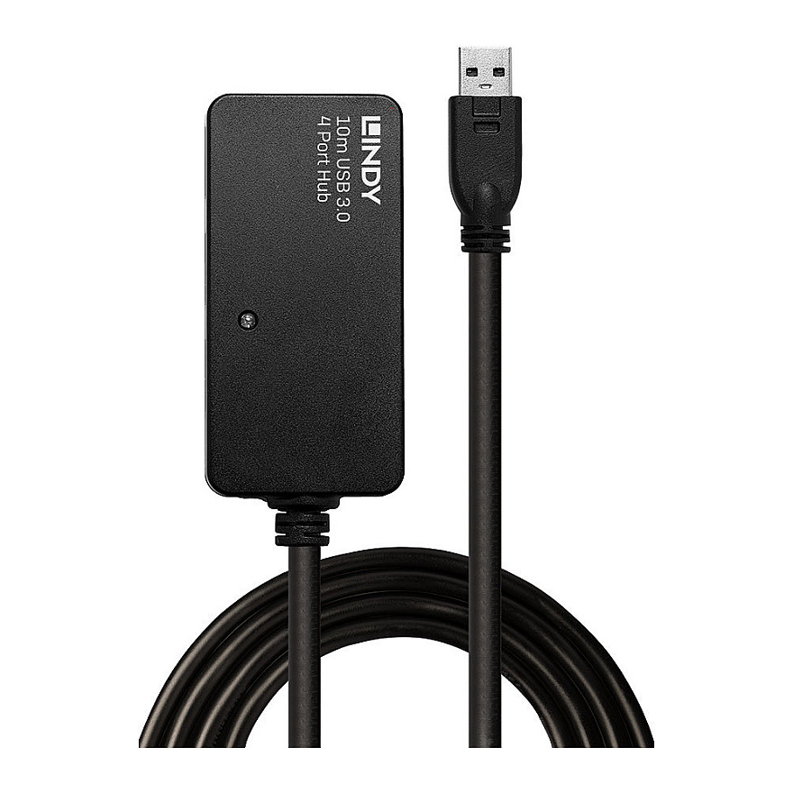 Hub s četiri porta USB 3.0 LINDY Active Extension Pro-4