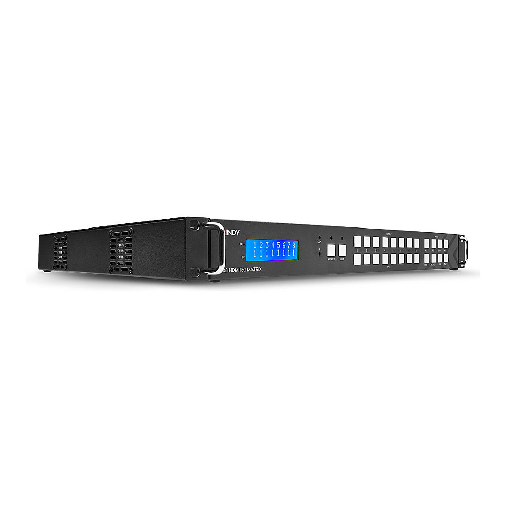 HDMI Matrix preklopnik LINDY 8x8 18G s Video Wall funkcijom (4K@60Hz, 18Gbps, Seamless Switching)-4