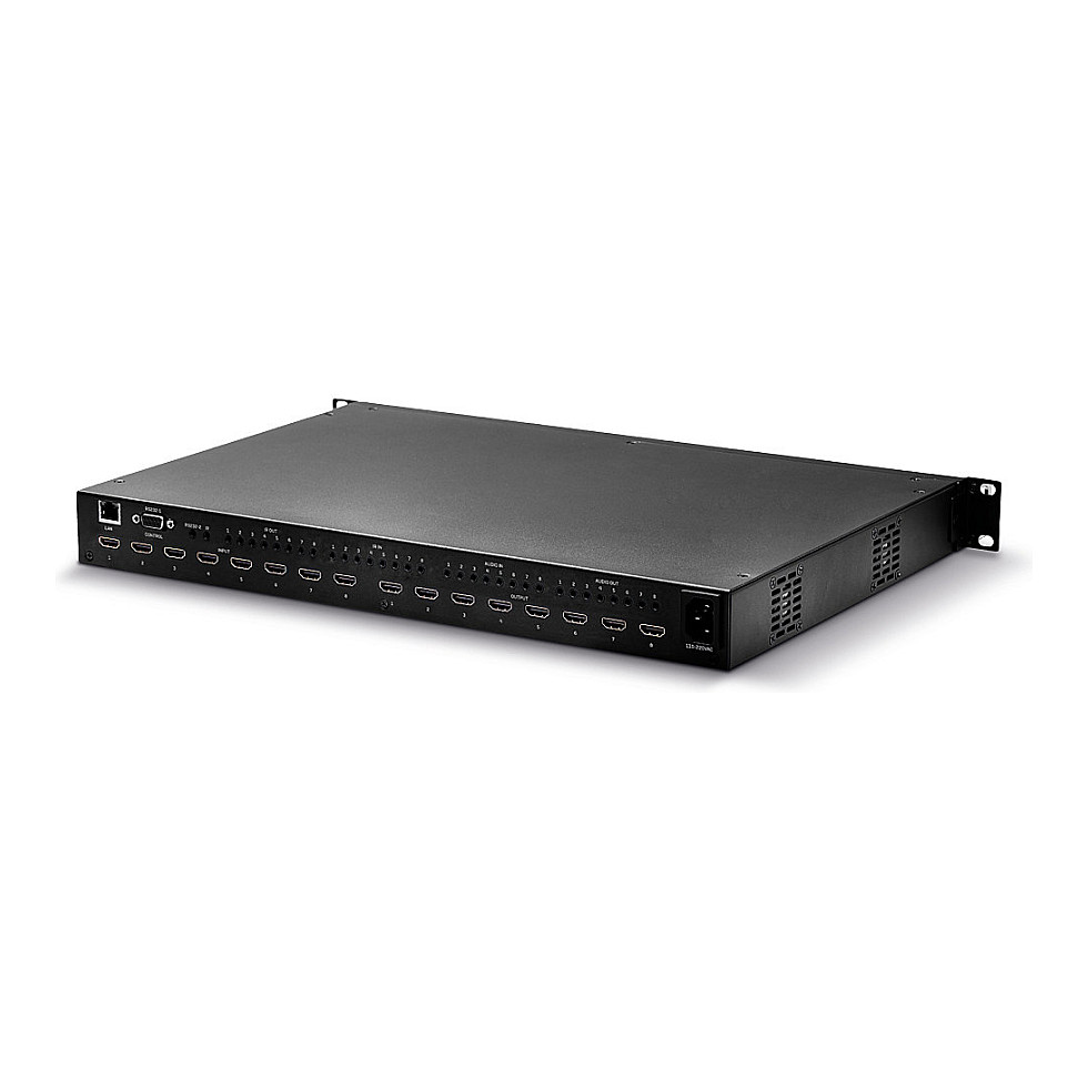 HDMI Matrix preklopnik LINDY 8x8 18G s Video Wall funkcijom (4K@60Hz, 18Gbps, Seamless Switching)-5