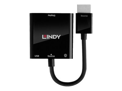 Konverter LINDY HDMI na VGA i Audio 38285-0